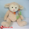 Cumple EN71 y ASTM estándar ICTI peluche de juguete de fábrica de peluche de color rosa oveja de juguete